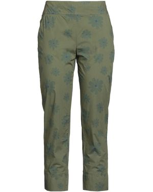 ALESSIA SANTI Military Trousers Cotton - Green