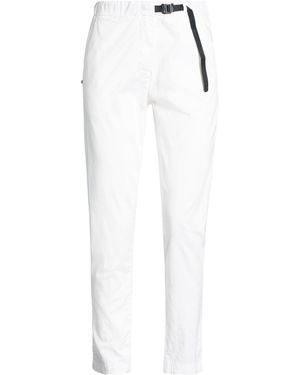 White Sand Trousers Lyocell, Cotton, Elastane - White