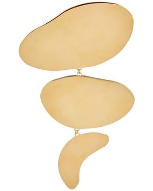 Jil Sander Brooch Brass - Metallic