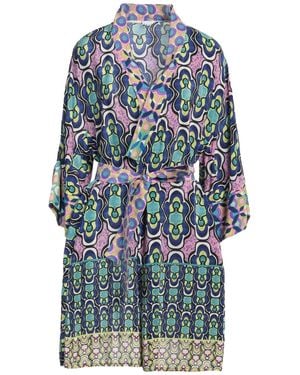 SFIZIO STUDIO Jacket Viscose, Silk - Blue