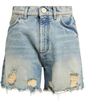 Balmain Denim Shorts - Blue