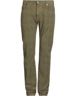 Jacob Cohen Military Trousers Cotton, Elastane - Green