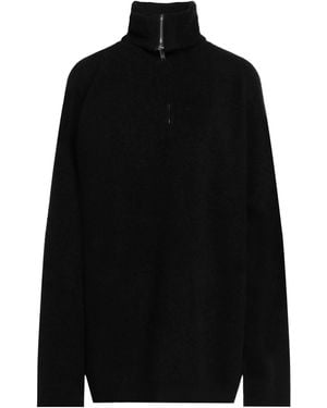 Barena Turtleneck Alpaca Wool, Polyamide, Merino Wool - Black