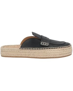 JW Anderson Espadrilles Leather - Black