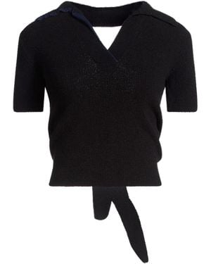Jacquemus Jumper Cotton, Polyamide, Viscose - Black