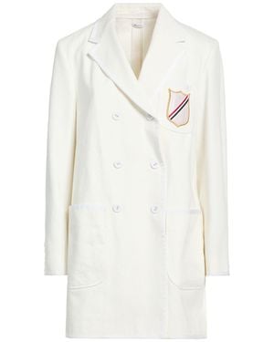 Thom Browne Denim Outerwear Cotton - White