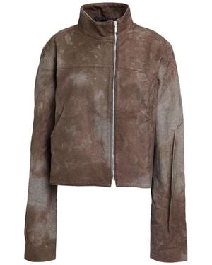 rusfrcade Denim Outerwear - Brown