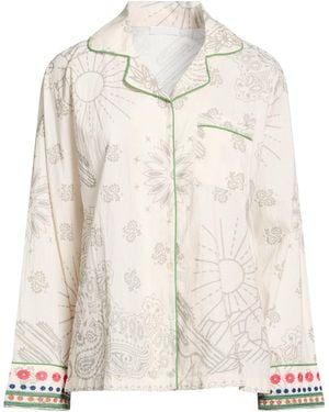 ARIZONA LOVE Cream Shirt Cotton, Polyester - Natural