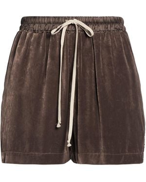 Rick Owens Shorts & Bermuda Shorts - Brown