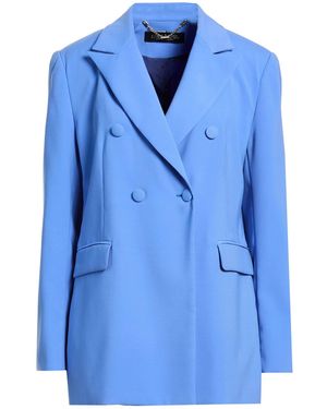 Nora Barth Blazer Acrylic, Silk - Blue
