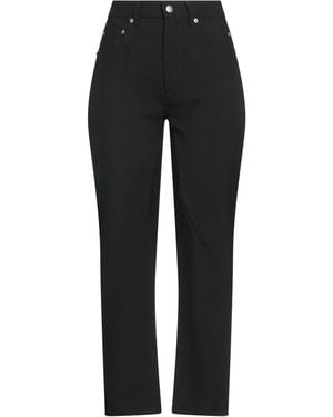 パンツ RICK OWENS Women Straight Pants RP02C1352 BLACK Rick Owens Outlet: Pants woman - Black | Rick Owens pants