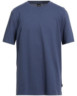 BOSS T-Shirt Cotton, Polyester - Blue