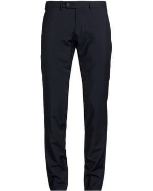 Sartoria Latorre Midnight Trousers Wool, Mohair Wool - Blue