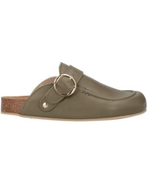 Alohas Mules & Clogs - Green