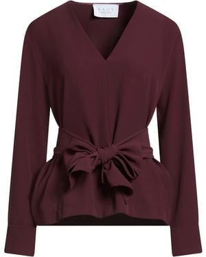 Kaos Burgundy Top Polyester, Elastane - Purple