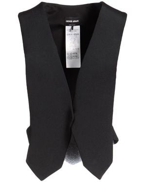 Giorgio Armani Tailored Vests - Black