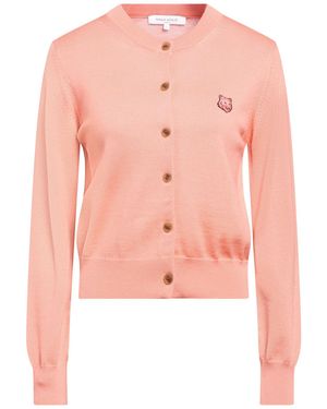 Maison Kitsuné Strickjacke - Pink