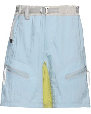 MAISON KITSUNÉ x AND WANDER Shorts & Bermuda Shorts - Blue