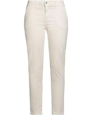 Haveone Pants Cotton, Elastane - White