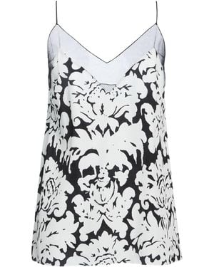 McQueen Top Silk - White