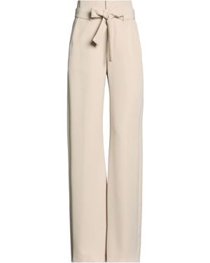 Hanita Pants Polyester, Elastane - Natural