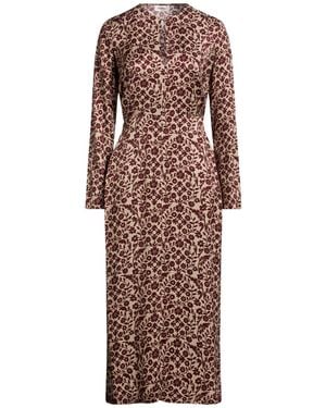 Ottod'Ame Vestido Midi - Marrón