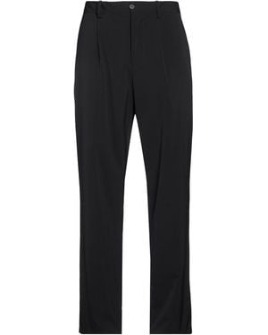 Hevò Pants Virgin Wool, Polyester, Elastane - Black