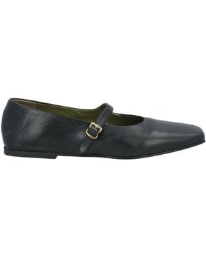MARIA LUCA Ballet Flats Leather - Black