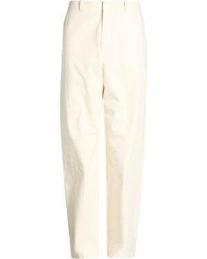 Jil Sander Trousers Cotton - Natural