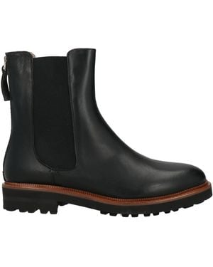 Chiarini Bologna Ankle Boots Calfskin, Textile Fibers - Black