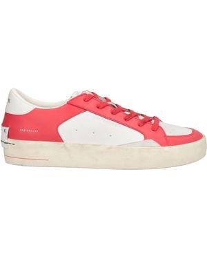 Crime London Trainers Leather - Pink