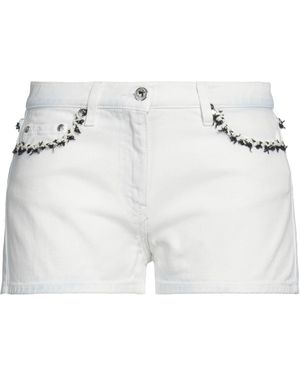 MSGM Jeansshorts - Weiß
