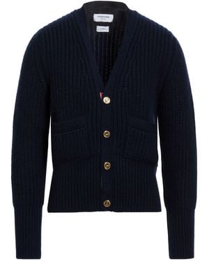 Thom Browne Cardigan Cashmere - Blue
