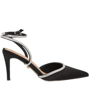 Twenty Four Haitch Court Shoes - Black