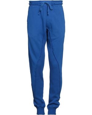 Greg Lauren Pants Cotton, Elastane - Blue