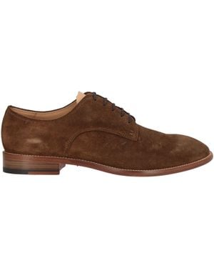 Lo.white Lace-Up Shoes Leather - Brown