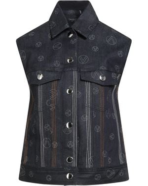 Giambattista Valli Jeansjacke/-Mantel - Schwarz