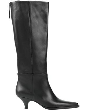 Elena Iachi Boot Leather - Black
