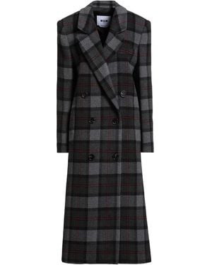 MSGM Coat Wool, Polyamide - Black