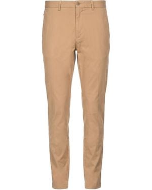 BOSS Pants Cotton, Recycled Polyacrylic, Elastane - Natural