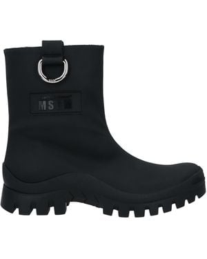 MSGM Ankle Boots - Black