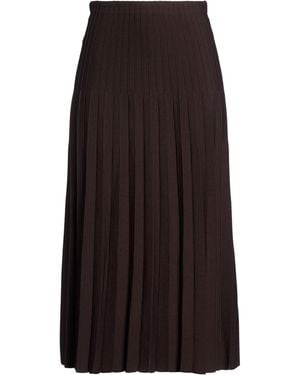 STAUD Midi Skirt - Brown