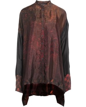 Masnada Shirt Viscose - Brown
