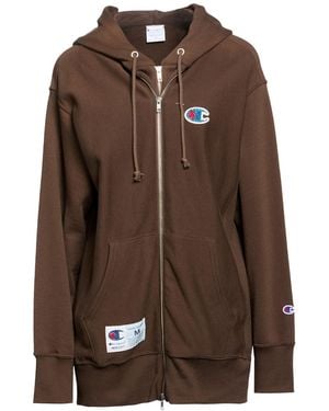 Champion Sweatshirt Cotton - Brown