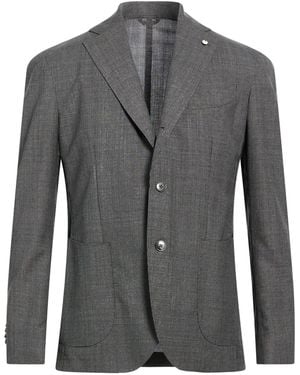 L.B.M. 1911 Blazer Wool - Gray
