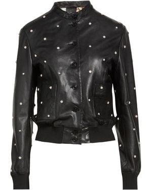 Bully Jacket Leather - Black