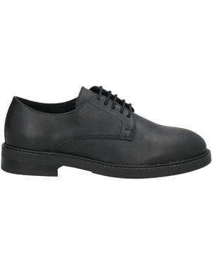 SELECTED Lace-Up Shoes Leather - Black