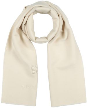 Givenchy Ivory Scarf Virgin Wool, Wool - Natural