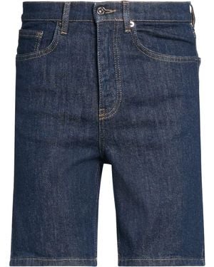 Minimum Denim Shorts Cotton, Elastane - Blue