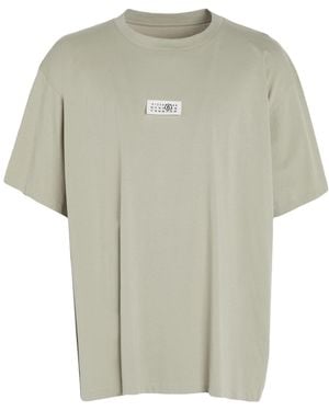 MM6 by Maison Martin Margiela T-Shirt Cotton - Gray